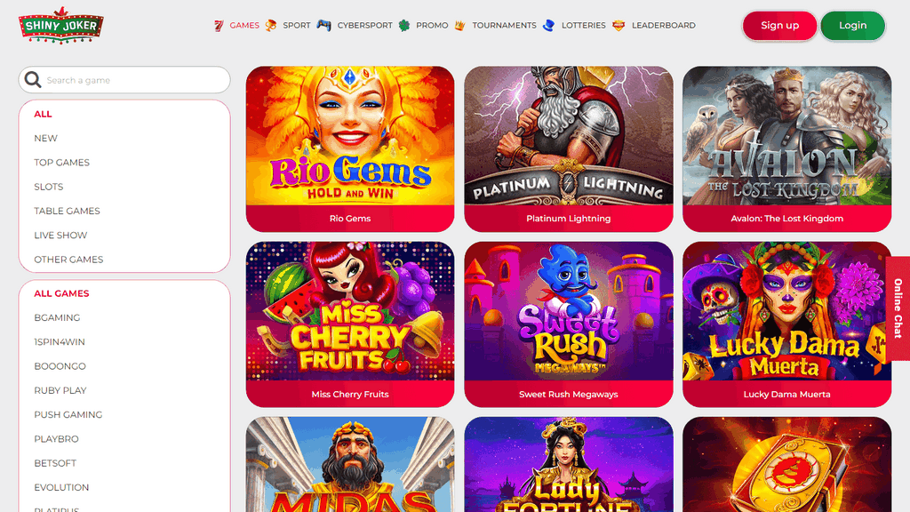 Shiny Joker Online Casino